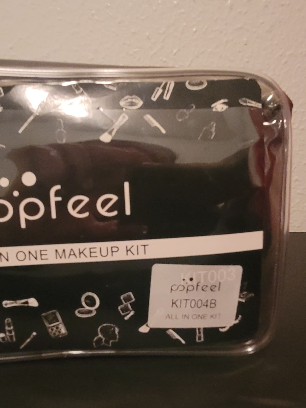 Black All-In-One Makeup Kit